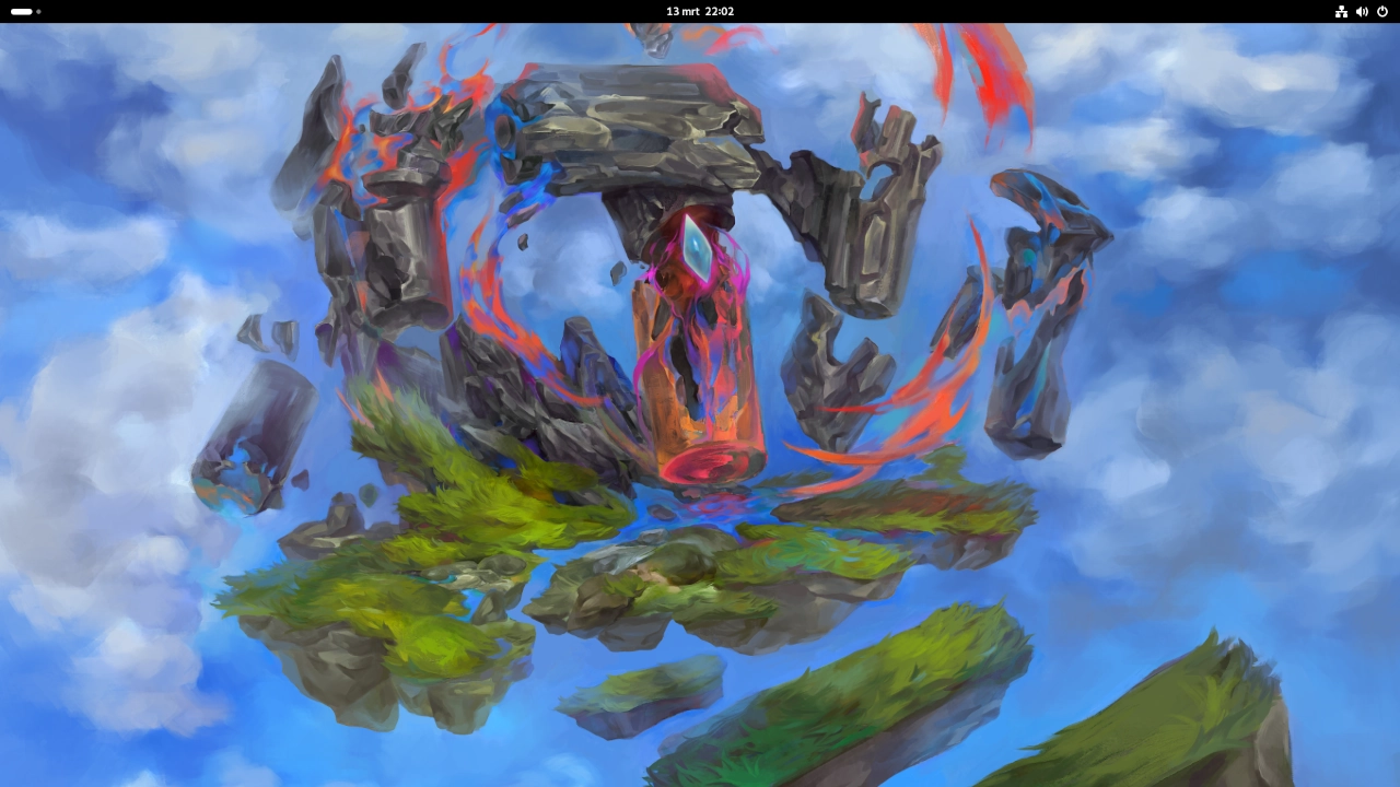 Arkane Linux GNOME preview